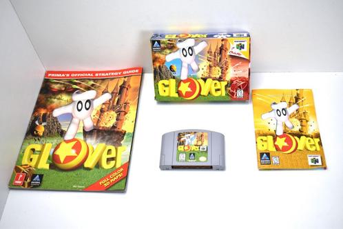 Glover N64 | NIEUWSTAAT nintendo 64 Game Boxed NTSC USA, Games en Spelcomputers, Games | Nintendo 64, Zo goed als nieuw, Ophalen of Verzenden