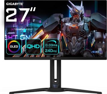 Gigabyte AORUS FO27Q2 OLED QHD 27" 240 Hz - 2560 x 1440 beschikbaar voor biedingen