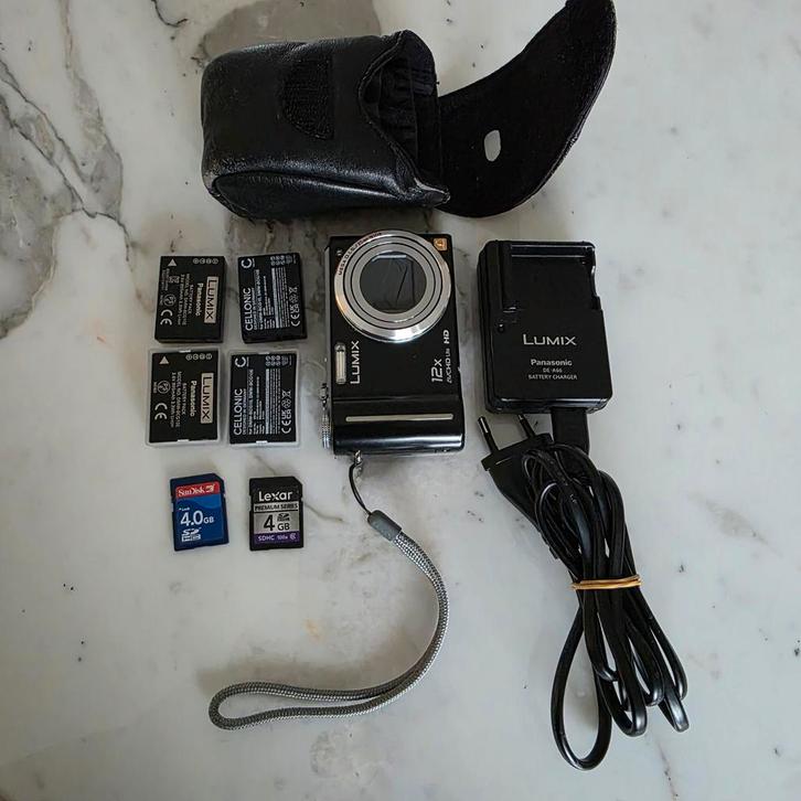 Panasonic DMC- TZ7 +appareil supplémentaire DMC-TZ20 GRATUIT, TV, Hi-fi & Vidéo, Appareils photo numériques, Comme neuf, Compact