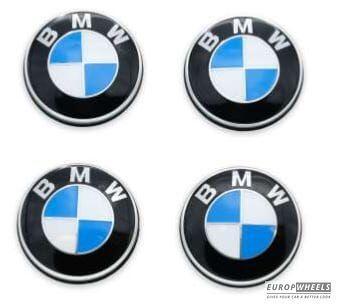 BMW Logo Naafdop (set) Vaststaand ø56 mm 36136850834 naafkap, Auto-onderdelen, Overige Auto-onderdelen, Nieuw, Verzenden