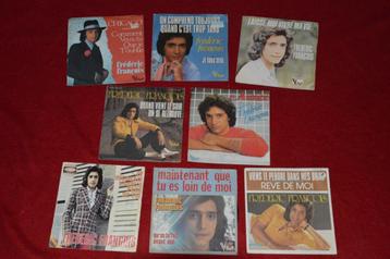 45t's chansons van Frédéric François beschikbaar voor biedingen