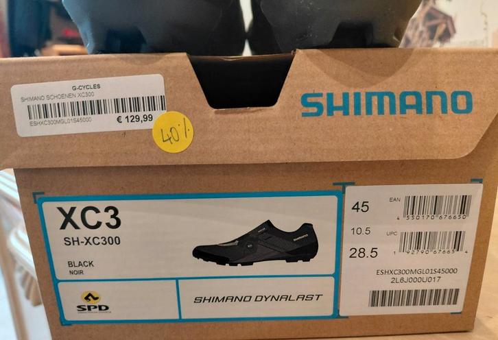 Chaussures de cycliste shimano spd, Sport en Fitness, Wielrennen, Zo goed als nieuw, Schoenen, Ophalen
