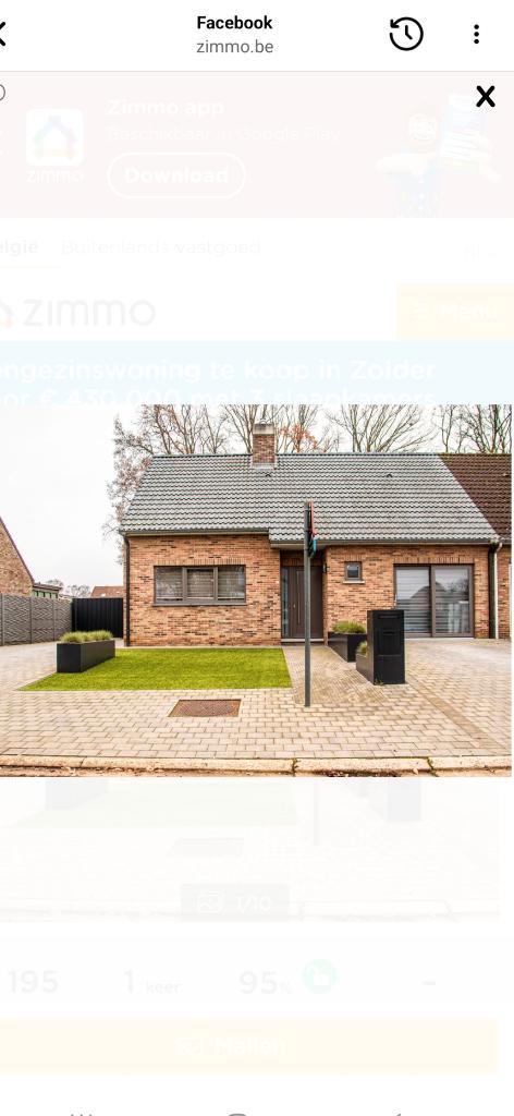 Huis op enkele minuten van klaverblad Lummen, Immo, Maisons à vendre, Province de Limbourg, 500 à 1000 m², Maison Bi-familiale ou Jumelée