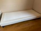 Boxspring (onderstel), Huis en Inrichting, Slaapkamer | Boxsprings, Ophalen, 90 cm, Eenpersoons, Wit