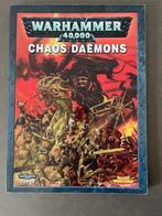 Boek Warhammer 40.000 Chaos Daemons, Hobby en Vrije tijd, Warhammer, Boek of Catalogus, Ophalen of Verzenden, Zo goed als nieuw