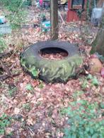 grand pneu de tracteur diamètre 160 cm. épaisseur 50 cm., Enlèvement, Utilisé