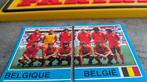 PANINI FOOTBALL 87 NOS 1 ET 2 BELGIQUE 1987 FOOTBALL, Envoi, Neuf