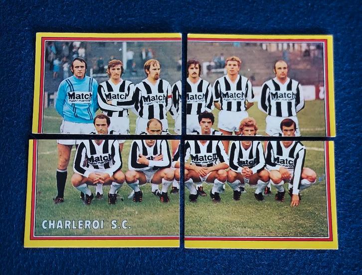 Panini stickers voetbal ' FB 1975 - team Charleroi SC ', Hobby en Vrije tijd, Stickers en Plaatjes, Nieuw, Meerdere stickers, Ophalen of Verzenden