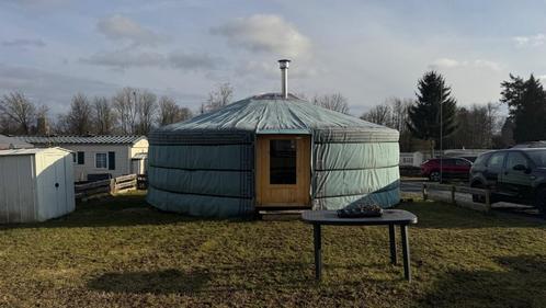 Showmodel yurt te koop (directe beschikbaarheid), Caravans en Kamperen, Tenten, Ophalen