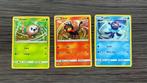 Pokemonkaart Rowlet SM24 Litten SM23 Popplio SM22, Ophalen of Verzenden