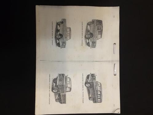Notice d'Entretien ( onderhoudsinstructies ) Land - Rover. F, Auto diversen, Handleidingen en Instructieboekjes, Ophalen of Verzenden