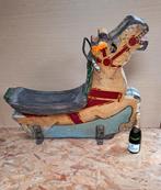 Houten draaimolenpaard, Ophalen