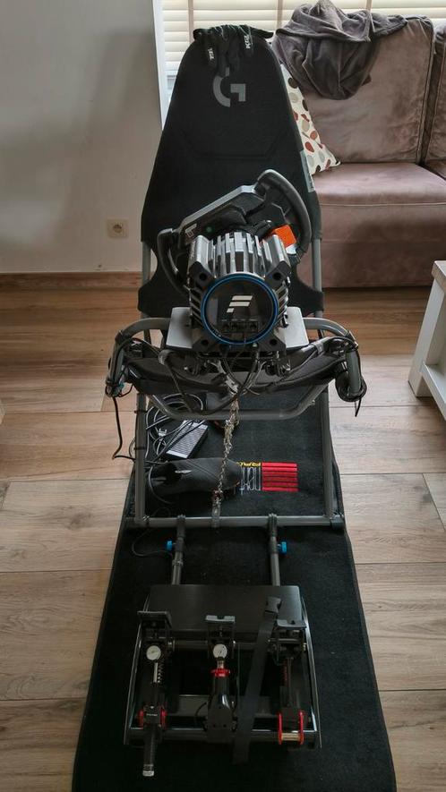 Fanatec sim setup, Games en Spelcomputers, Spelcomputers | Sony Consoles | Accessoires, Zo goed als nieuw, Ophalen