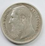 Av Pce BELGIË KM #59 „2 FRANCS LEOPOLD II” UIT 1909 FL, Postzegels en Munten, Verzenden, Zilver, Losse munt, Zilver