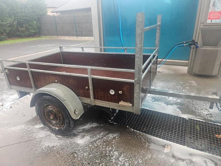 Tres belle petite Remorque avec bâches 430eur, Auto diversen, Aanhangers en Bagagewagens, Gebruikt, Ophalen