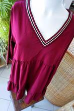 vintage rood bijzondere jurk, Maat 38/40 (M), JBC, Ophalen of Verzenden, Gedragen