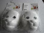 knutselmateriaal : 4 maskers, Hobby en Vrije tijd, Knutselen, Ophalen, Nieuw