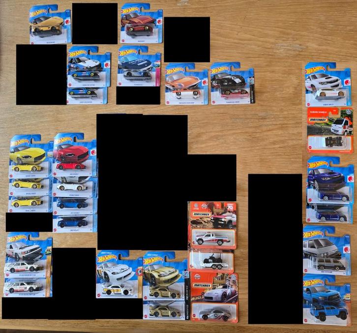 28x Hot Wheels - Japanse Auto's [Nieuw], Hobby en Vrije tijd, Modelauto's | Overige schalen, Nieuw, Auto, Ophalen of Verzenden