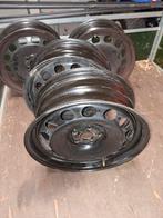 Set stalen velgen van VW T-Cross 5x100 16 duims, Auto-onderdelen, Banden en Velgen, Ophalen, Velg(en), 16 inch, Nieuw