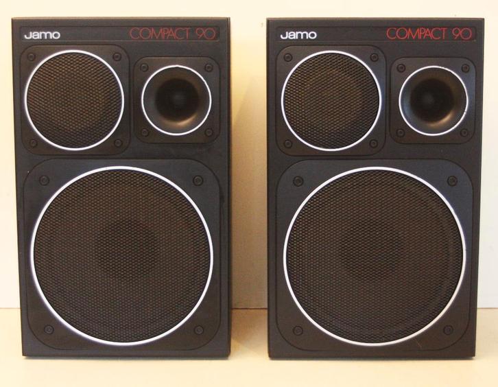 Jamo Compact 90 Luidsprekers / 120 Watt / 8 Ohm / Denmark, TV, Hi-fi & Vidéo, Enceintes, Comme neuf, Haut-parleurs Frontaux, Arrière ou Stéréo