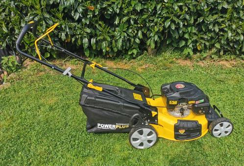 Power Plus grasmaaier op benzine, Tuin en Terras, Grasmaaiers, Zo goed als nieuw, Ophalen