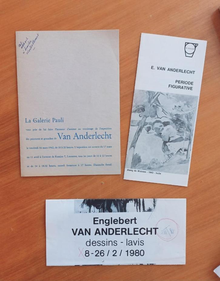 Galerie Engelbert Van Anderlecht Pauli Lausanne 1962, Livres, Art & Culture | Arts plastiques, Enlèvement ou Envoi
