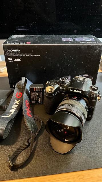 Panasonic Lumix DMC-GH4 + 12-35mm disponible aux enchères