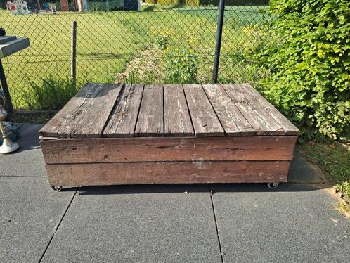 Tafel steigerhout GRATIS, Tuin en Terras, Tuintafels, Gebruikt, Ophalen