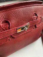 Roodbruine vintage handtas, Ophalen, Zo goed als nieuw, Handtas