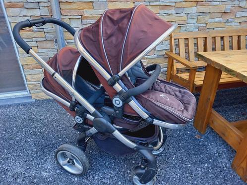 iCandy Peach kinderwagen + accessoires voor twee kinderen, Kinderen en Baby's, Kinderwagens en Combinaties, Gebruikt, Kinderwagen