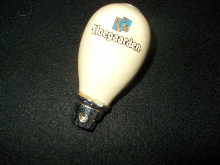 HOEGAARDEN taphendel bol in gebruikte staat, Verzamelen, Biermerken, Gebruikt, Glas of Glazen, Jupiler, Ophalen of Verzenden