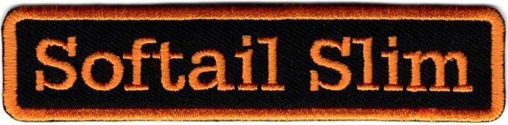 Harley Davidson Softail Slim stoffen opstrijk patch embleem, Motoren, Accessoires | Overige, Nieuw, Verzenden