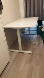 Witte bureautafel  160cm L x 80cm B x 75cm H, Huis en Inrichting, Bureaus, Ophalen