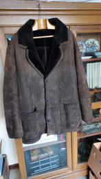 Schitterende bruine jas van schapenvacht maat 54, Kleding | Heren, Ophalen of Verzenden, Zo goed als nieuw, Maat 52/54 (L), Bruin