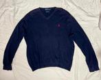 Vneck sweater trui Ralph Lauren marineblauw XL, Kleding | Heren, Blauw, Maat 56/58 (XL), Zo goed als nieuw, Ralph lauren