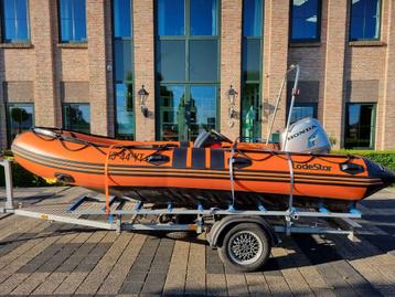 Lodestar - Bateau pneumatique, Utilisé, Autres carburants, Autres marques