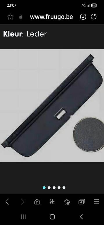 Land rover sport kofferbak cover beschikbaar voor biedingen