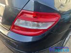 MERCEDES C KLASSE W204 ZWART 197 rechts achterlicht 2007-201, Auto-onderdelen, Ophalen of Verzenden, Gebruikt, Mercedes-Benz