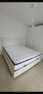 Boxspring incl. matras, Ophalen, Tweepersoons, Zo goed als nieuw, Bedbodem