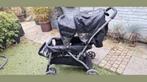 Dubbele kinderwagen, Kinderen en Baby's, Tweelingen en Meerlingen, Ophalen, Zo goed als nieuw