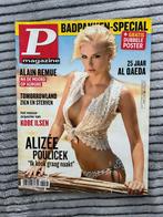 P-Magazine 32/2013 : Miss België Alizée Poulicek & 2 posters, Enlèvement ou Envoi, 1980 à nos jours, Journal ou Magazine