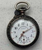 LOUIS ROSKOPF horloge, treinhorloge met lood, Staal, Ophalen of Verzenden, Staal, Zo goed als nieuw