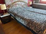 Bed in koper, Huis en Inrichting, Ophalen, Tweepersoons, 180 cm, 200 cm
