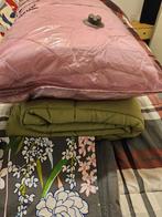 Lot Linge de Lit (couettes et housses), Enlèvement, Comme neuf, Vert