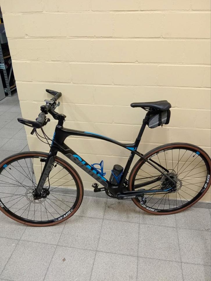 Giant fastroad full Carbon , topstaat, Fietsen en Brommers, Fietsen | Racefietsen, Giant, Carbon, Ophalen