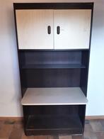 Kast met bureau bed en matras., Ophalen, Gebruikt