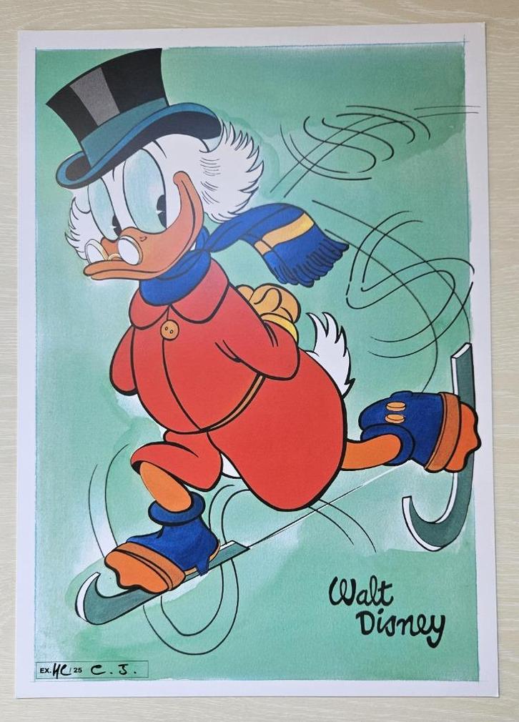 Estampe Disney HC 42x30 Neuf, Livres, BD, Comme neuf, Une BD, Envoi