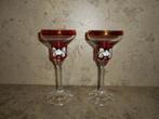 2 Kristallen kaars-houders, Ophalen