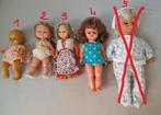 4 vintage poppen eind jaren 60/ begin 70, Enlèvement ou Envoi, Poupée