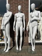 3 x etalagepop etalagefiguur paspop catwalk mannequins, Ophalen of Verzenden